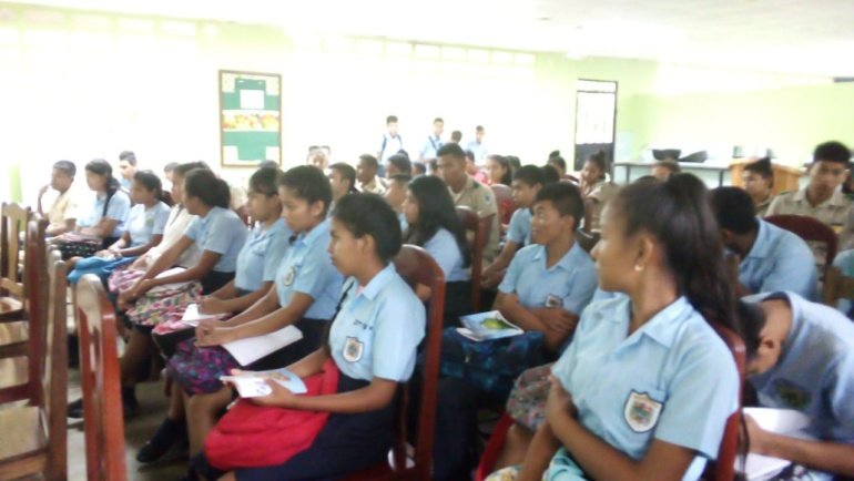 Sharing YSP Values in School #Panama