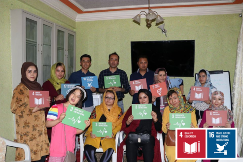 Teaching Peace in a War Affected Afghanistan