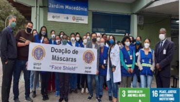 Donation of Masks in YSP Brazil-São Paulo