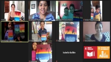 Project “Making the Art, Building the Peace”: Painting Workshop #Nicaragua