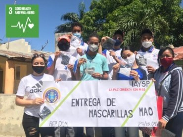 Donation of Masks in Valverde Mao Province #Dominican Republic
