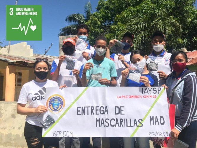 Donation of Masks in Valverde Mao Province #Dominican Republic