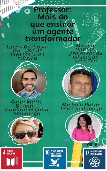 Special Livestream: Education and the Role of a Teacher #Brazil