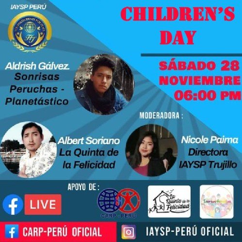 Universal Children’s Day – Alliances #Peru