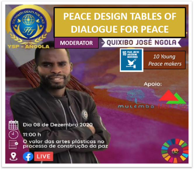 Fifteenth Peace Design Table – The Value of Fine Arts in the Peace-making Process #Angola