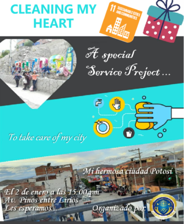 ‘Cleaning my Heart’ Social Activity #Bolivia