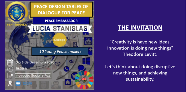 Fourteenth Peace Design Table – Social Innovation & Peace #Angola