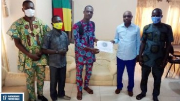 Partnership meeting with Mayor (Benin)