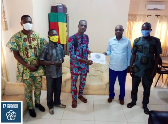 Partnership meeting with Mayor (Benin)