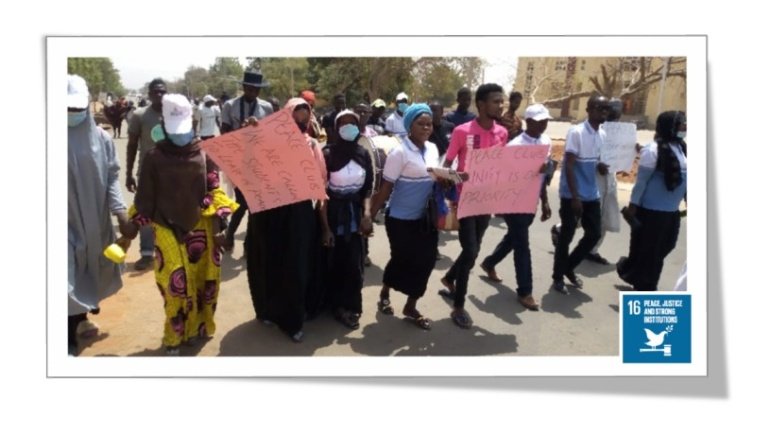 Peace Rally and Launch of Peace Club #Nigeria