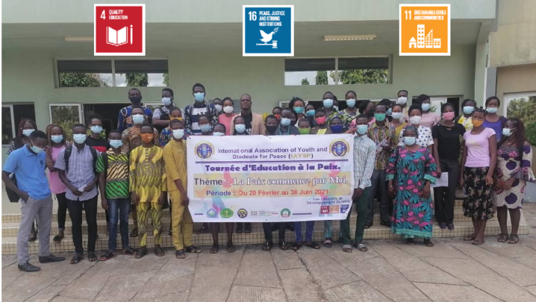 Peace Education Tour in Public Universities (Benin)