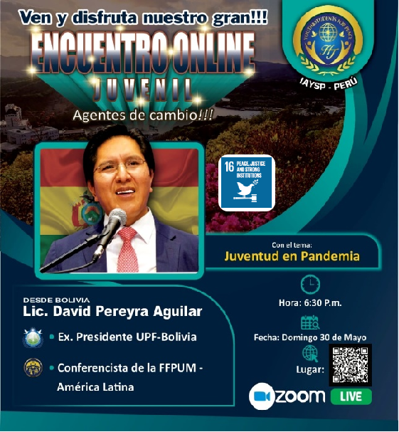 Agents of Change Program: “Youth as agents of change” #Peru