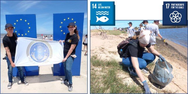 Social Service to the Elderly and Beach Cleaning #Uruguay