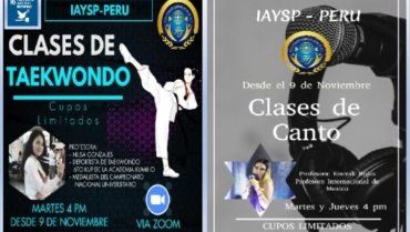 Taekwondo and Singing Classes #Peru