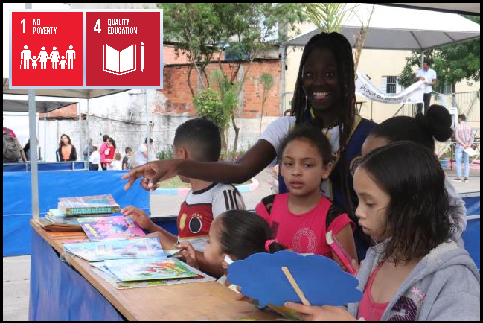 Project Home that Reads at the Naming of the Blessing Square #Brazil