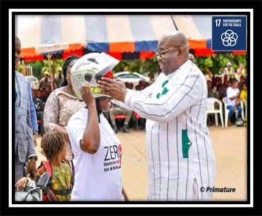 Road Safety: Young People at Road Safety School #Burkina Faso