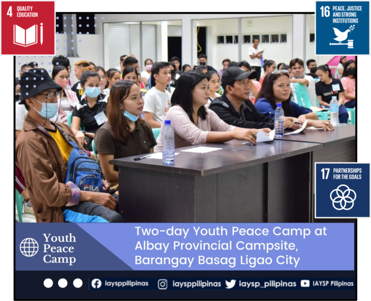 Youth Peace Camp and Character Education Program #Philippines