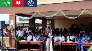 Sensitization Activities on Violence in Schools  #IAYSP Gabon