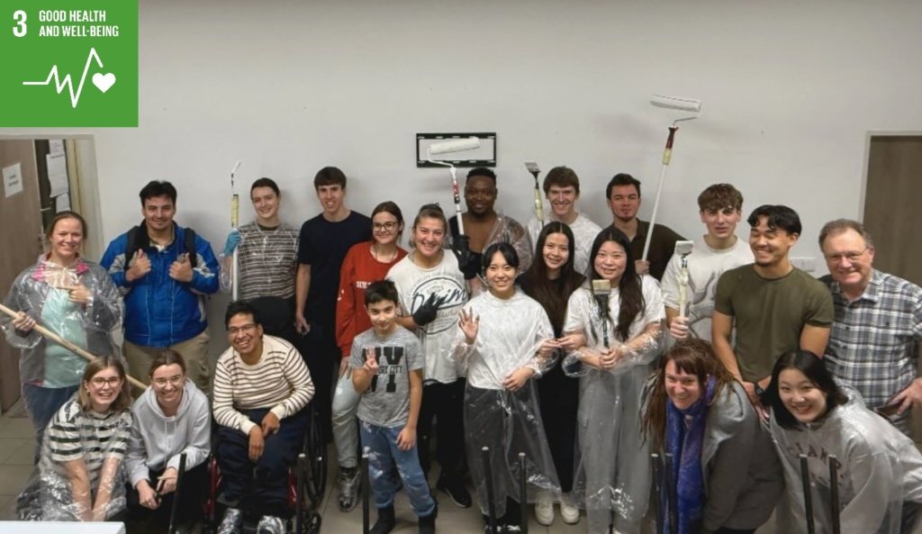 Service Project at the Salvation Army Center #IAYSP Czech Republic