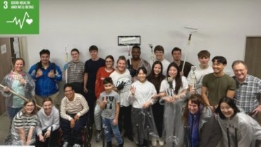 Service Project at the Salvation Army Center #IAYSP Czech Republic  