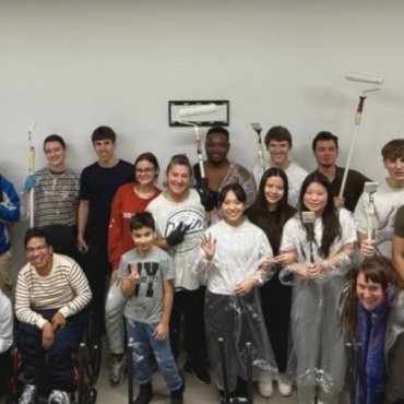 Service Project at the Salvation Army Center #IAYSP Czech Republic